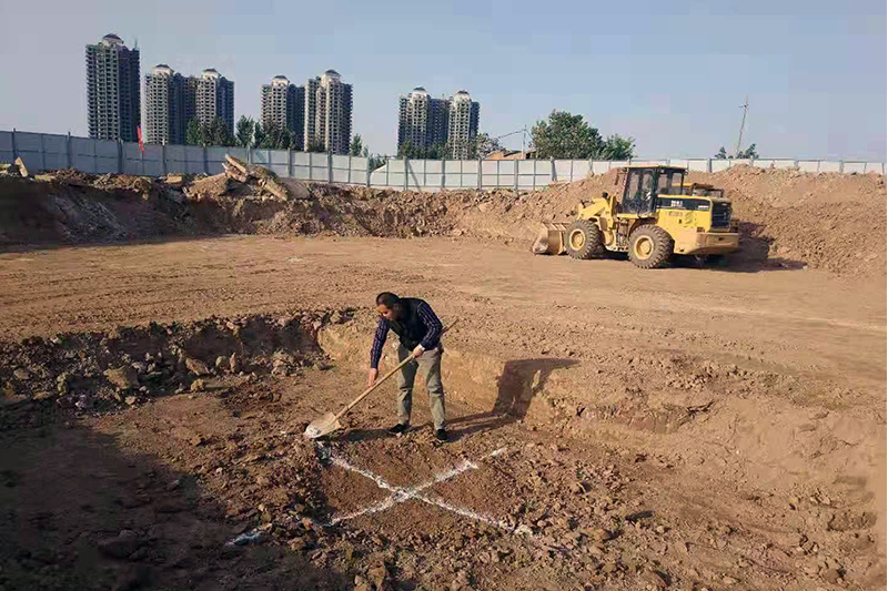 潏河湿地公园子午湖项目地基检测工程
