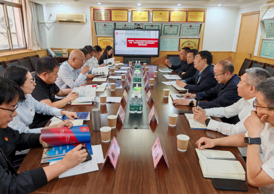 公司第一党支部与中国建筑材料工业地质勘查中心陕西总队勘测规划党支部开展党建联建共建活动